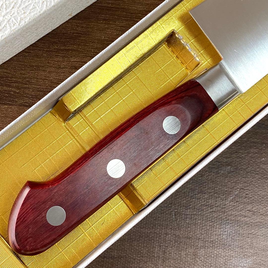 【未使用】堺一文字一平 IPPEI INOX 三徳包丁 17cm 日本製 箱付