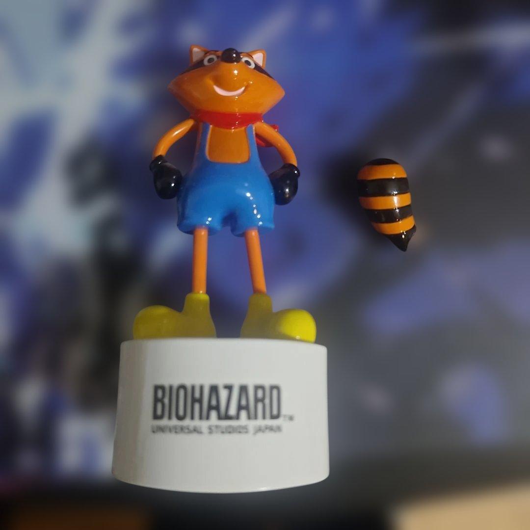 ジャンク　訳ありラクーン君 フィギュア 限定版810