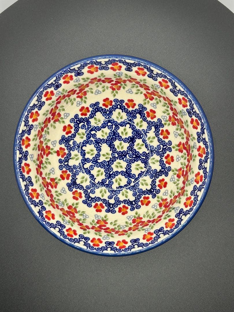 早い者勝ち(最終値下)【美品】ポーリッシュポタリー　3点セット　ボウル２枚、平皿