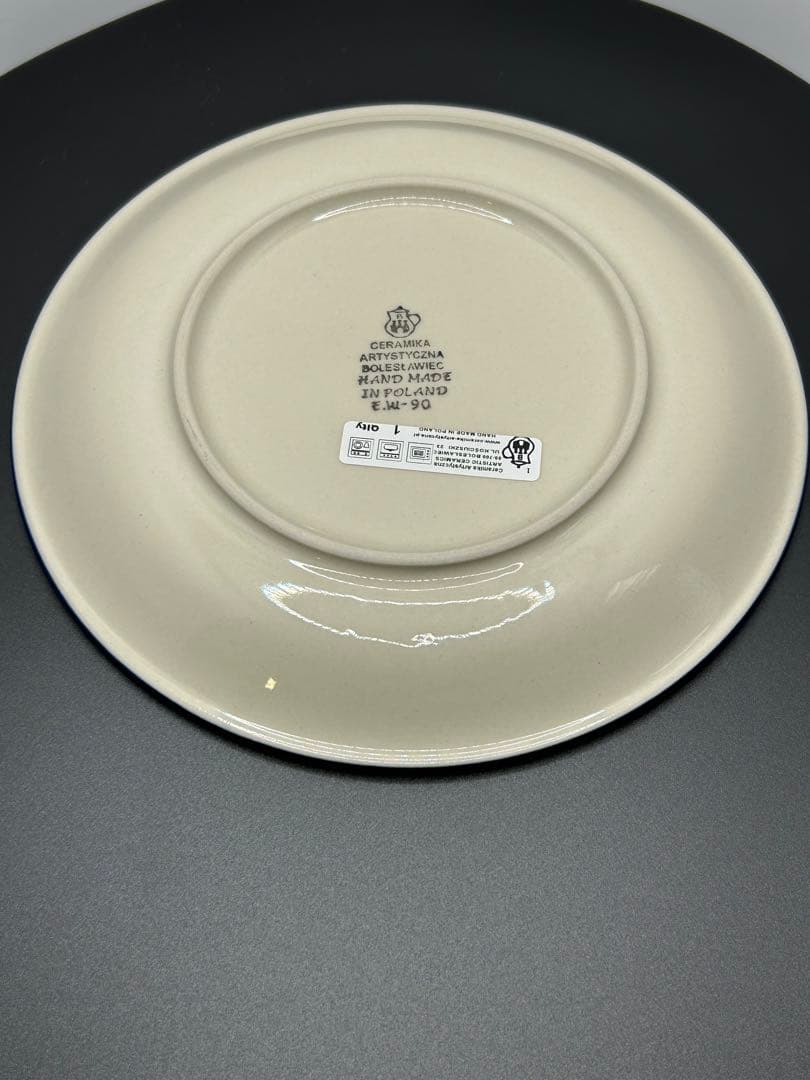 早い者勝ち(最終値下)【美品】ポーリッシュポタリー　3点セット　ボウル２枚、平皿
