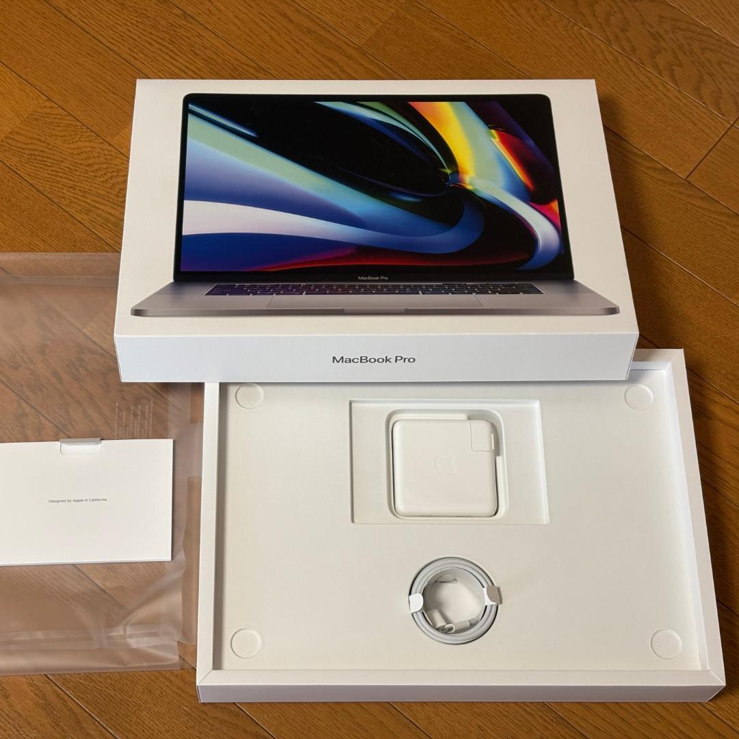 MacBook Pro 16インチ(2019)16GB 512GBスペースグレイ