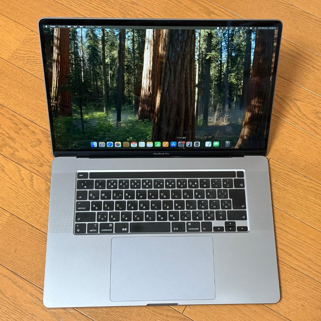 MacBook Pro 16インチ(2019)16GB 512GBスペースグレイ