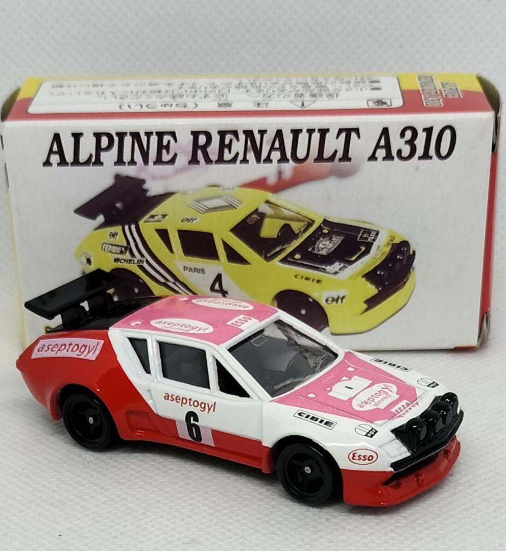 《青箱トミカF58-1特》アルピーヌルノーA310ラリー【アイアド特注】レア美品
