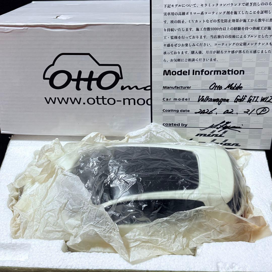 1/18 OttO Mobile フォルクスワーゲン ゴルフ GTI W12