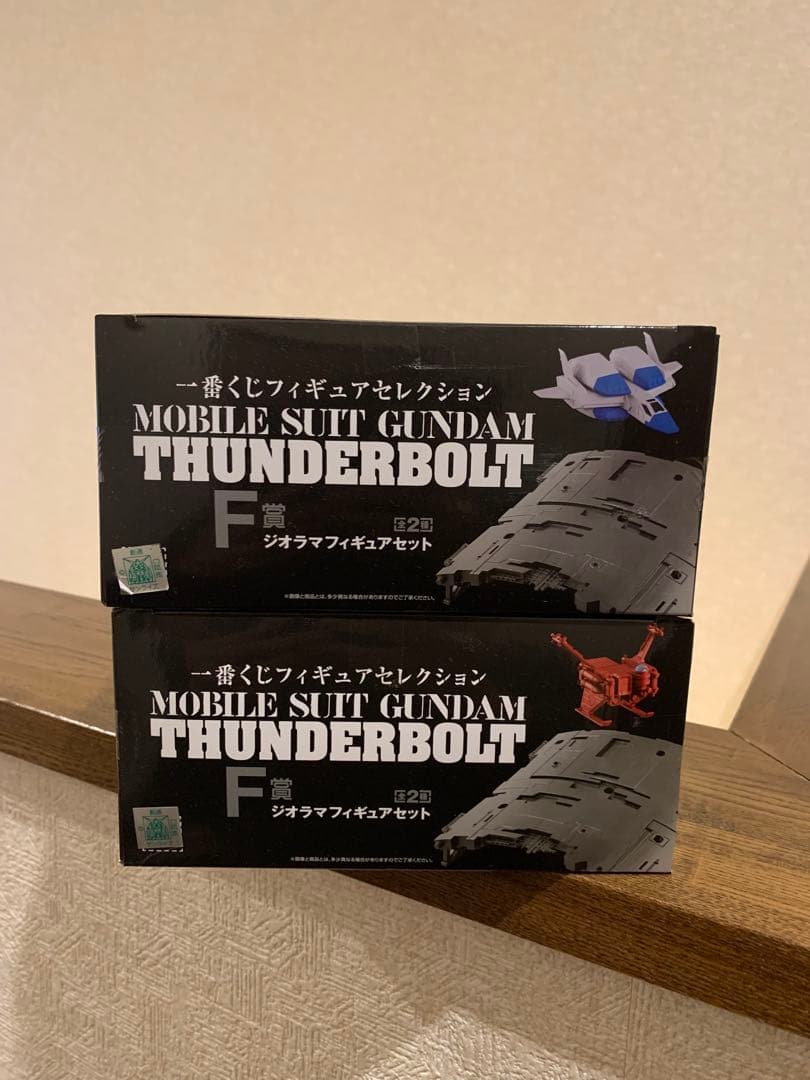 一番くじ　ガンダムサンダーボルト　ジオラマフィギュアセットF賞　2体セット