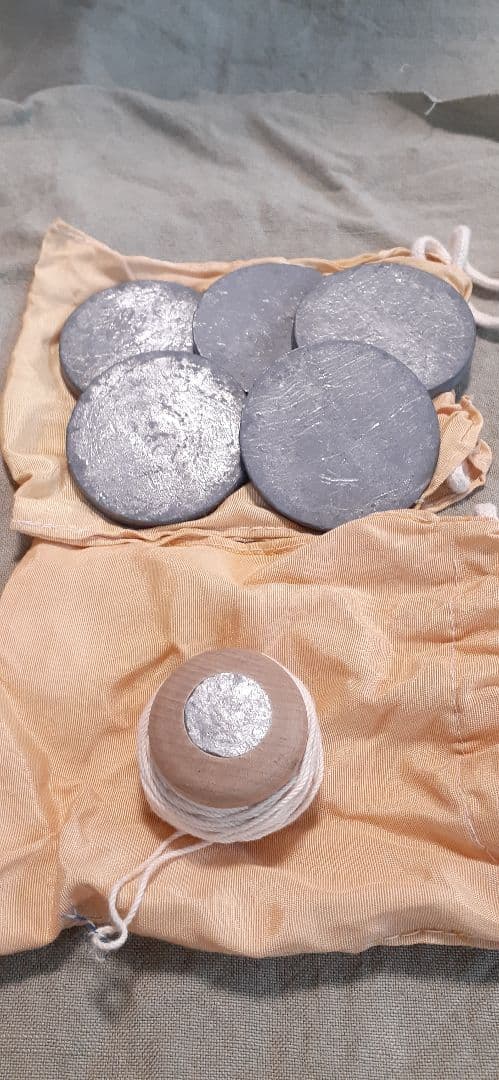 組紐台　重り付き