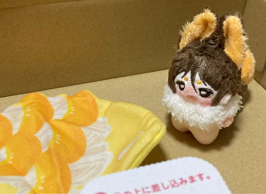 自作ぬいぐるみ・みかんクレープくん2