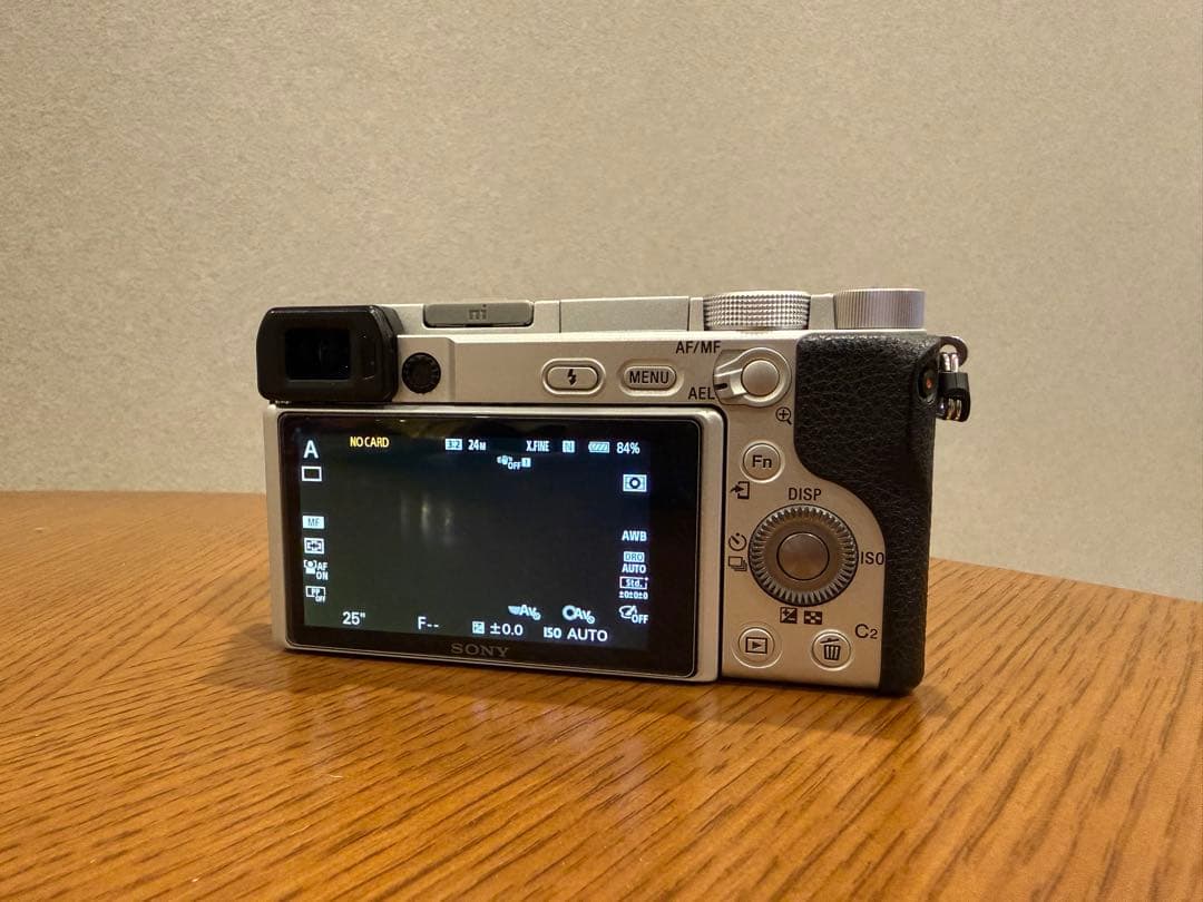 SONY α6400 ミラーレスカメラ　純正バッテリー✖️2