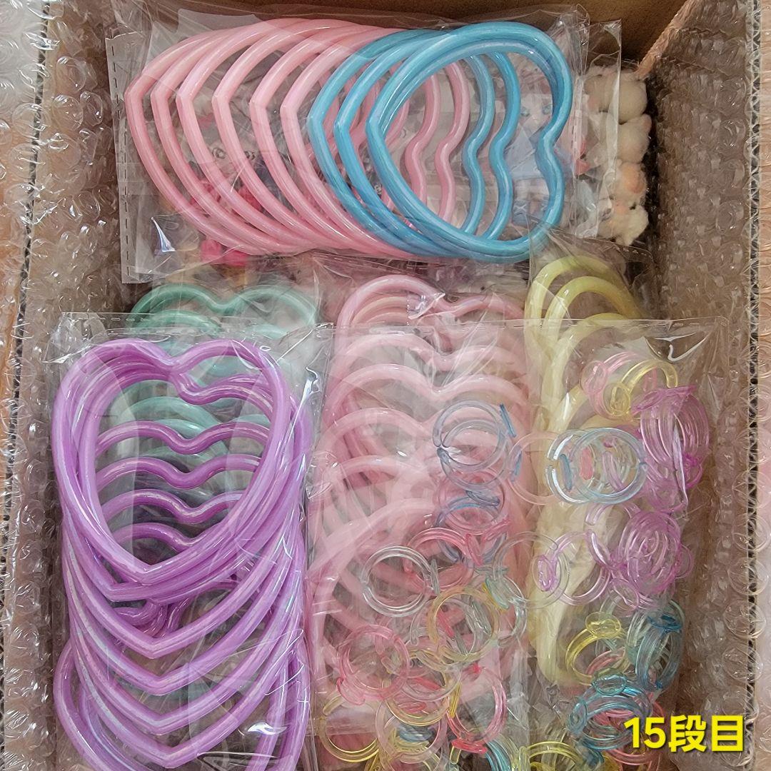 ♧ハンドメイド♧パーツ類いろいろまとめ売り 宅急便80サイズ1箱分