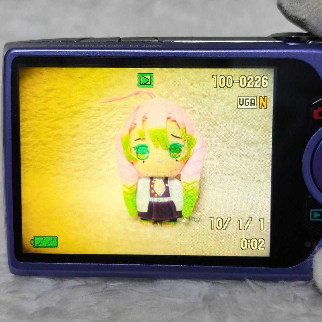 極美品✨CASIO EXILIM EX-Z2000 デジカメ 動作確認済み