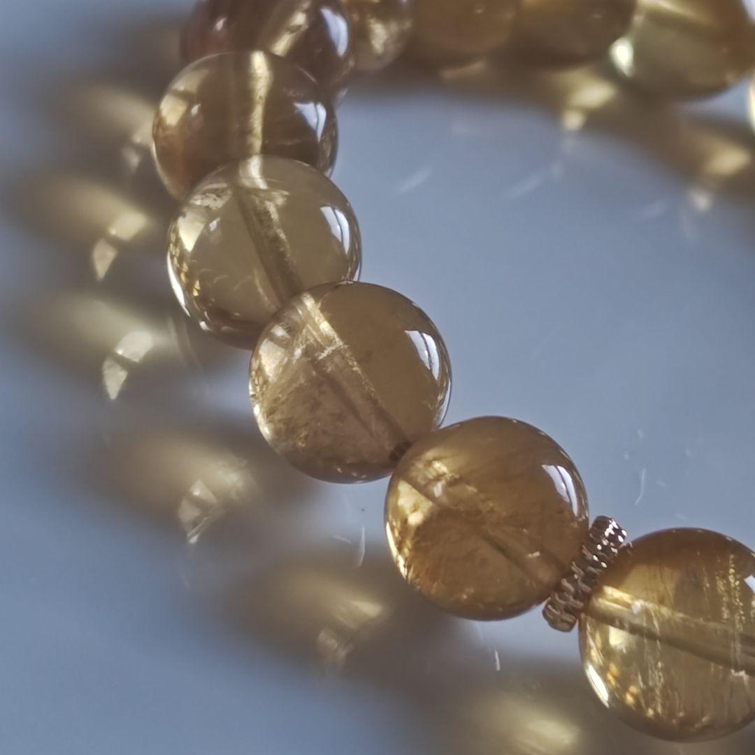 専用です♡貴重✡蜜蝋アンバーとゴールデンフローライト