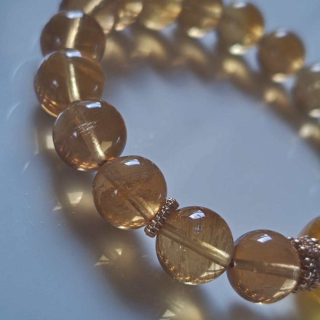 専用です♡貴重✡蜜蝋アンバーとゴールデンフローライト