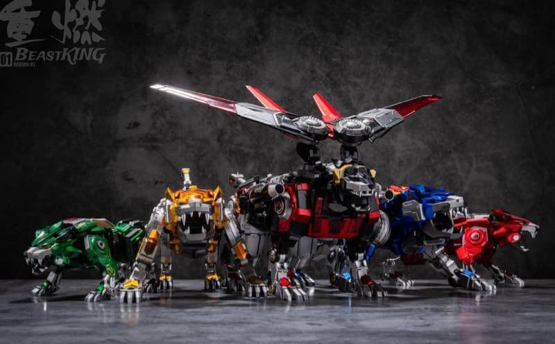 新品　HiPlay 重燃 百獣王 ゴライオン 分離可能 合金完成品 ボルトロン