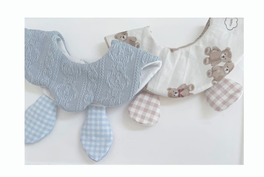 ハンドメイドスタイ　くまみみスタイ　ちゃいこふすきー様