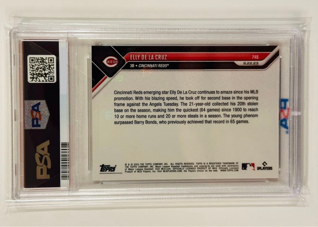 【激レア】 Topps Elly De La Cruz 25枚限定 PSA10