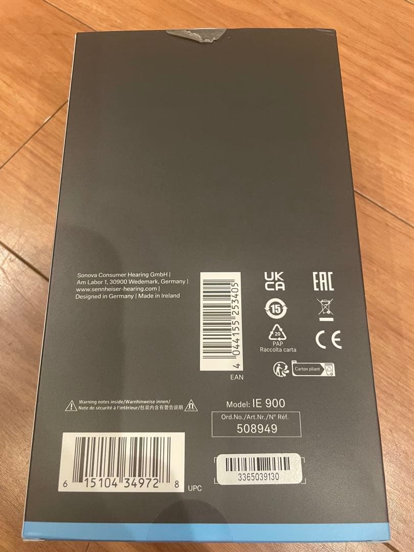 【極美品】Sennheiser IE 900 有線イヤホン