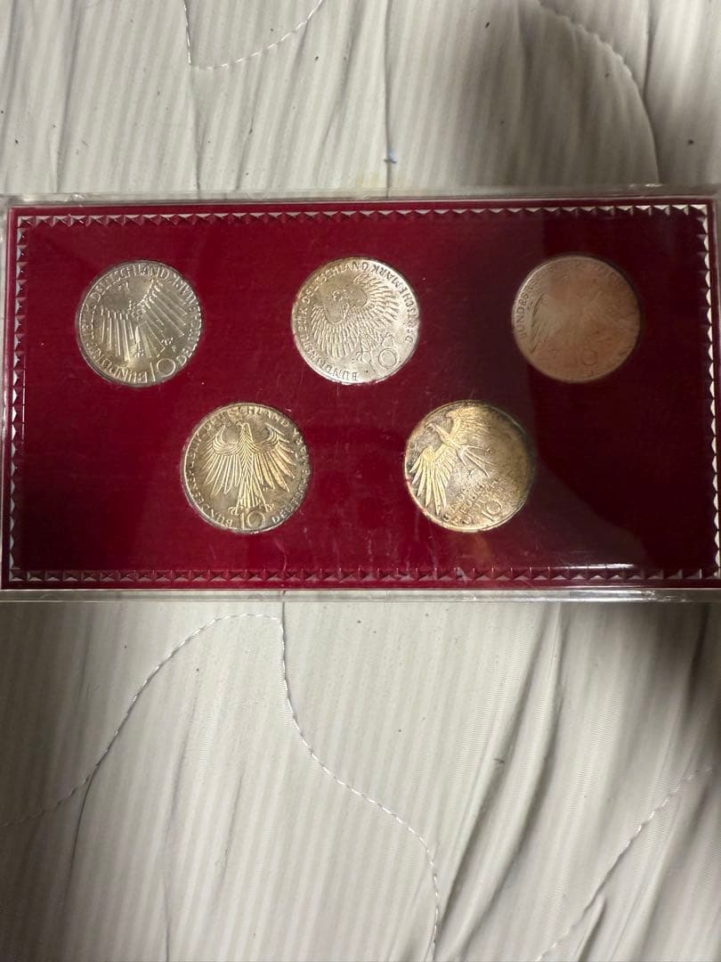 ミュンヘンオリンピック記念銀貨セット 10マルク 5枚