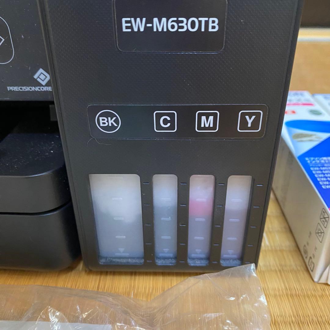 プリンター EPSON EW-M630TB 中古 インク付き