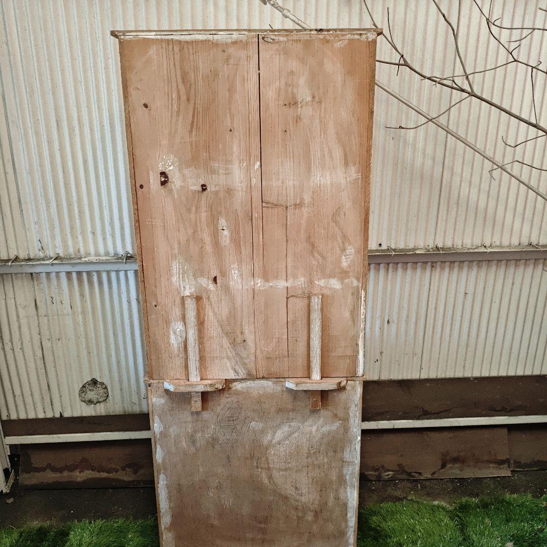 アンティーク　リサイクルウッド　棚