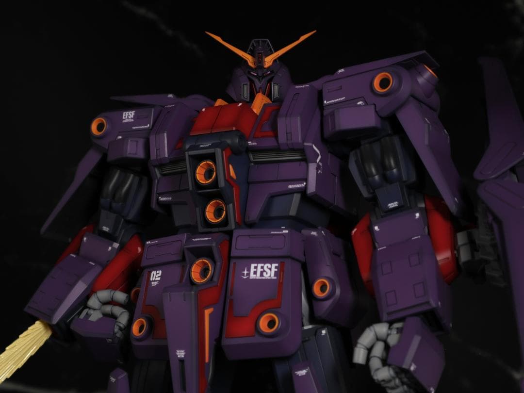 AM97 HGUC サイコ・ガンダムMk-II 改修済み全塗装 完成品