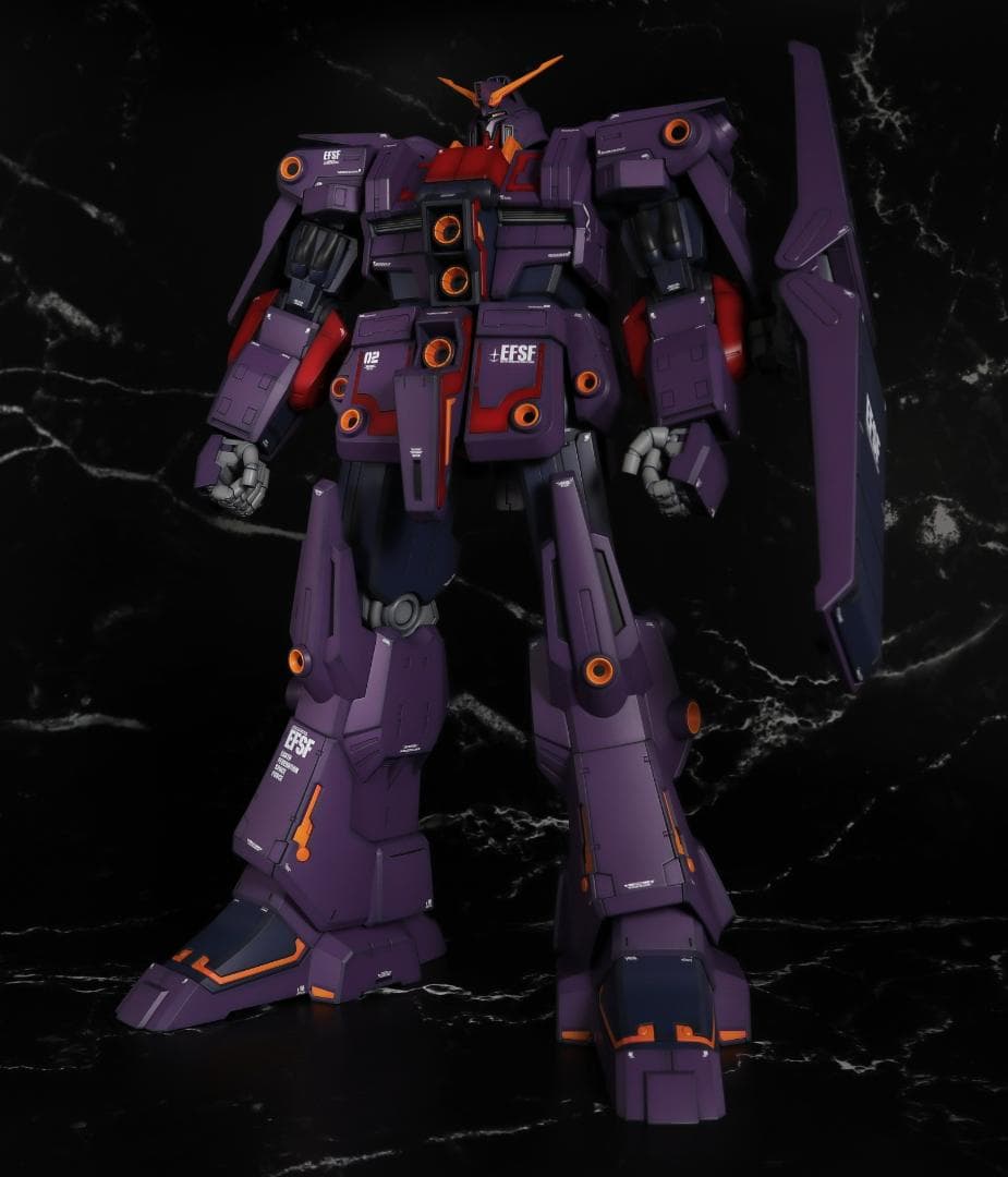 AM97 HGUC サイコ・ガンダムMk-II 改修済み全塗装 完成品