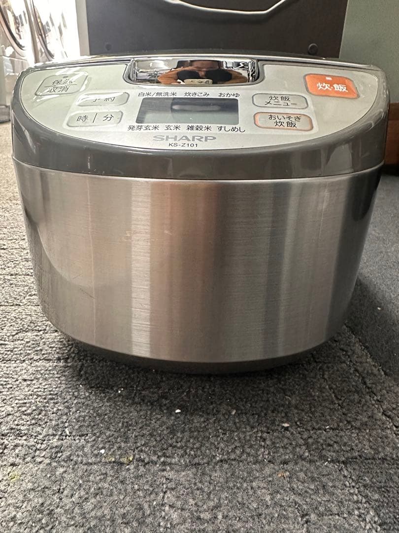 SHARP IHジャー炊飯器 5.5合炊き KS-Z101 ホワイト