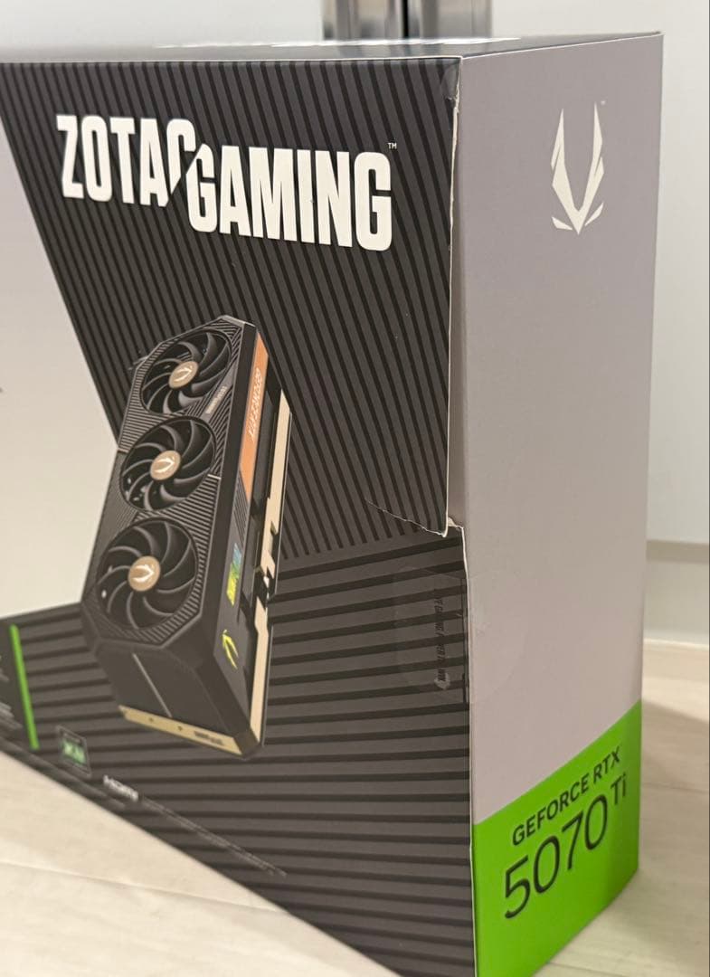 グラフィックボード・グラボ・ビデオカード ZOTAC GeForce RTX 5070 Ti SOLID OC 16GB