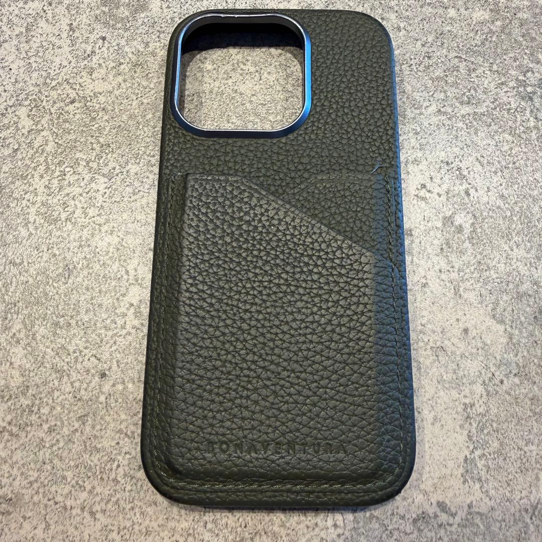 BONAVENTURA iPhoneケース 16 pro オリーブ