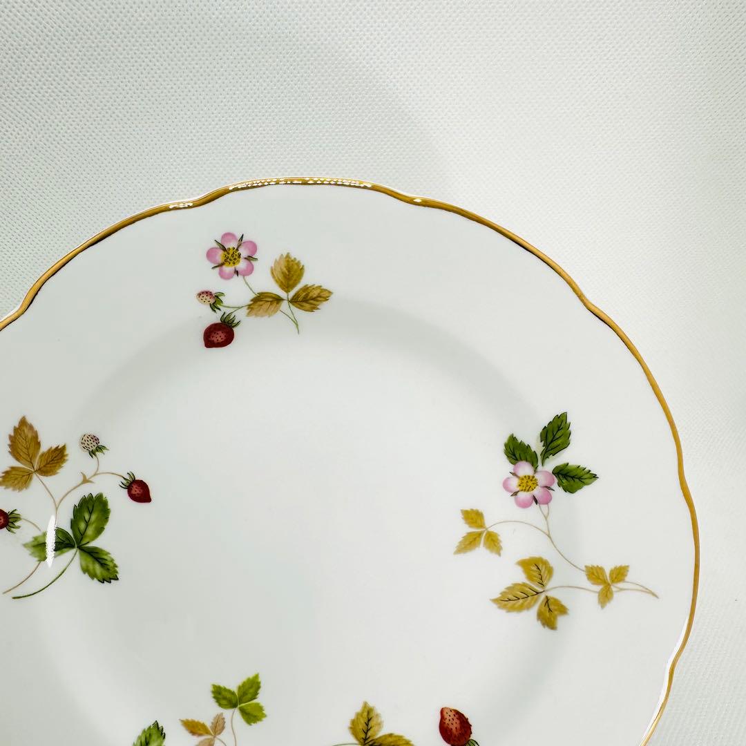 ウェッジウッド ワイルドストロベリー　ベリーボウル　プレート 2点セット