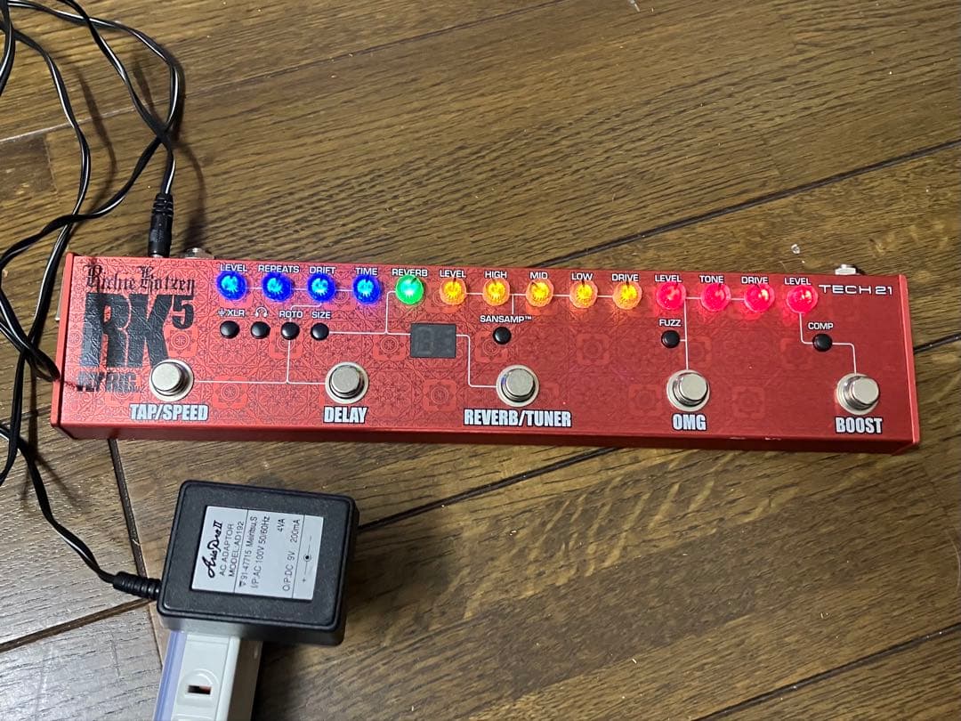 TECH21 RK5 FLY RIG V2 期間限定ACアダプターサービス