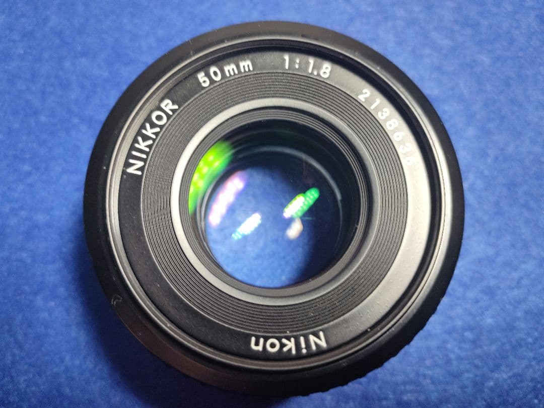 【美品】NIKON NIKKOR 50mm F1.8 Ai-s パンケーキレンズ