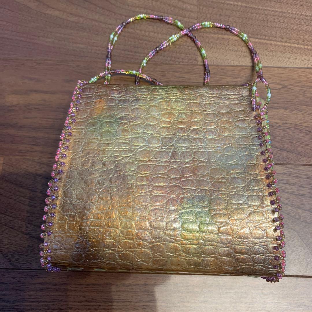 アザミ革工芸　ショルダーバッグ