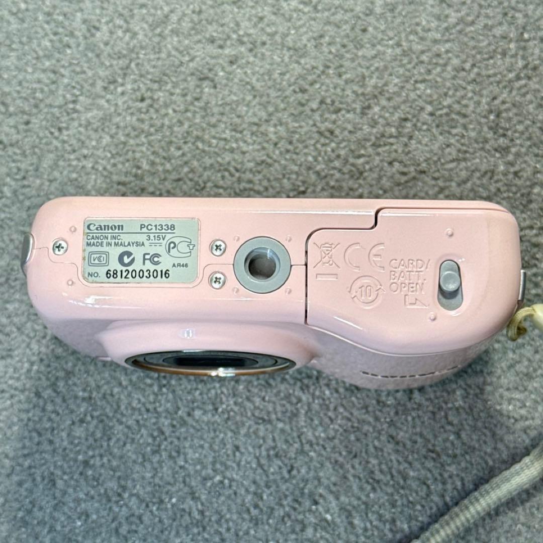 ☆動作OK Canon Powershot E1 乾電池式 ピンク
