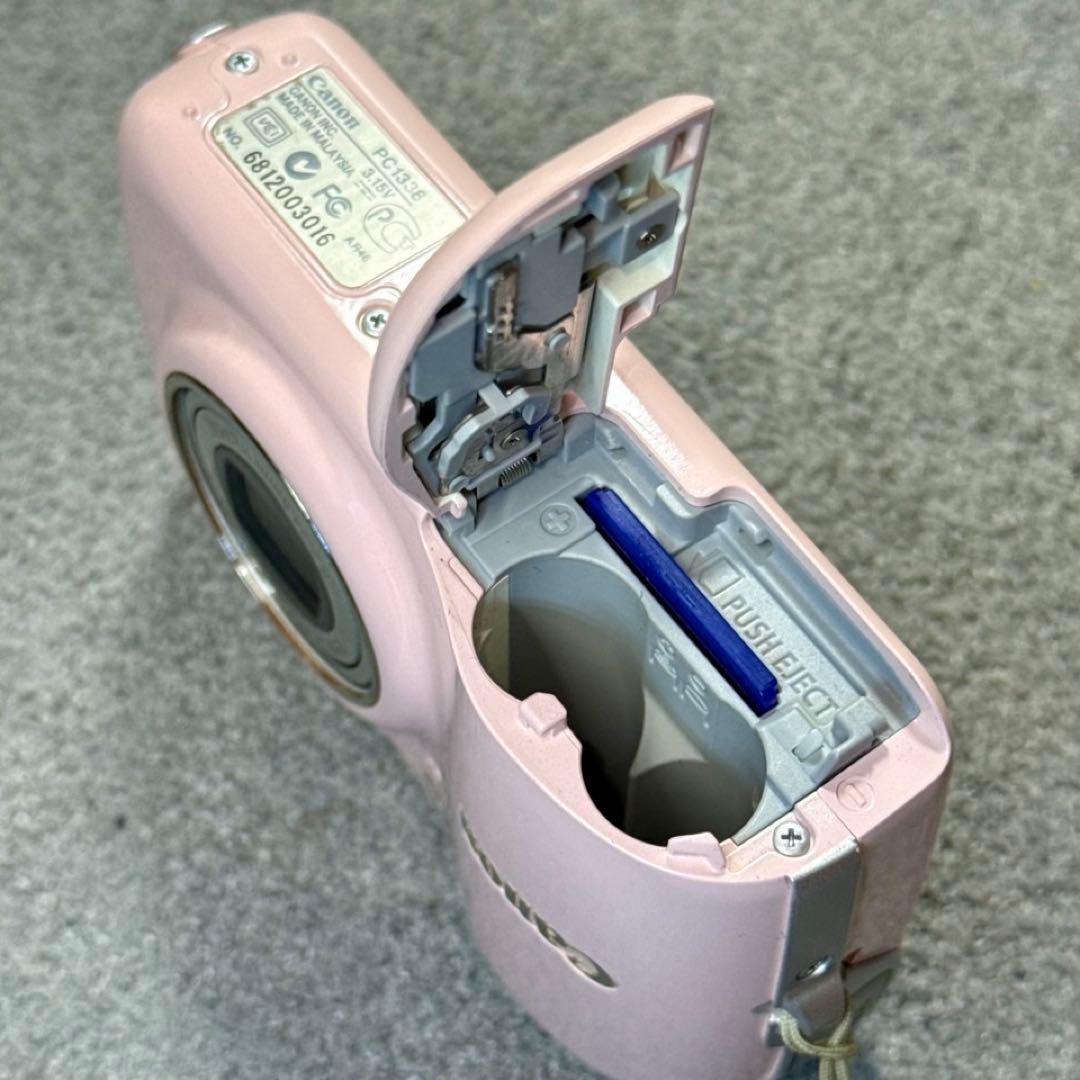 ☆動作OK Canon Powershot E1 乾電池式 ピンク