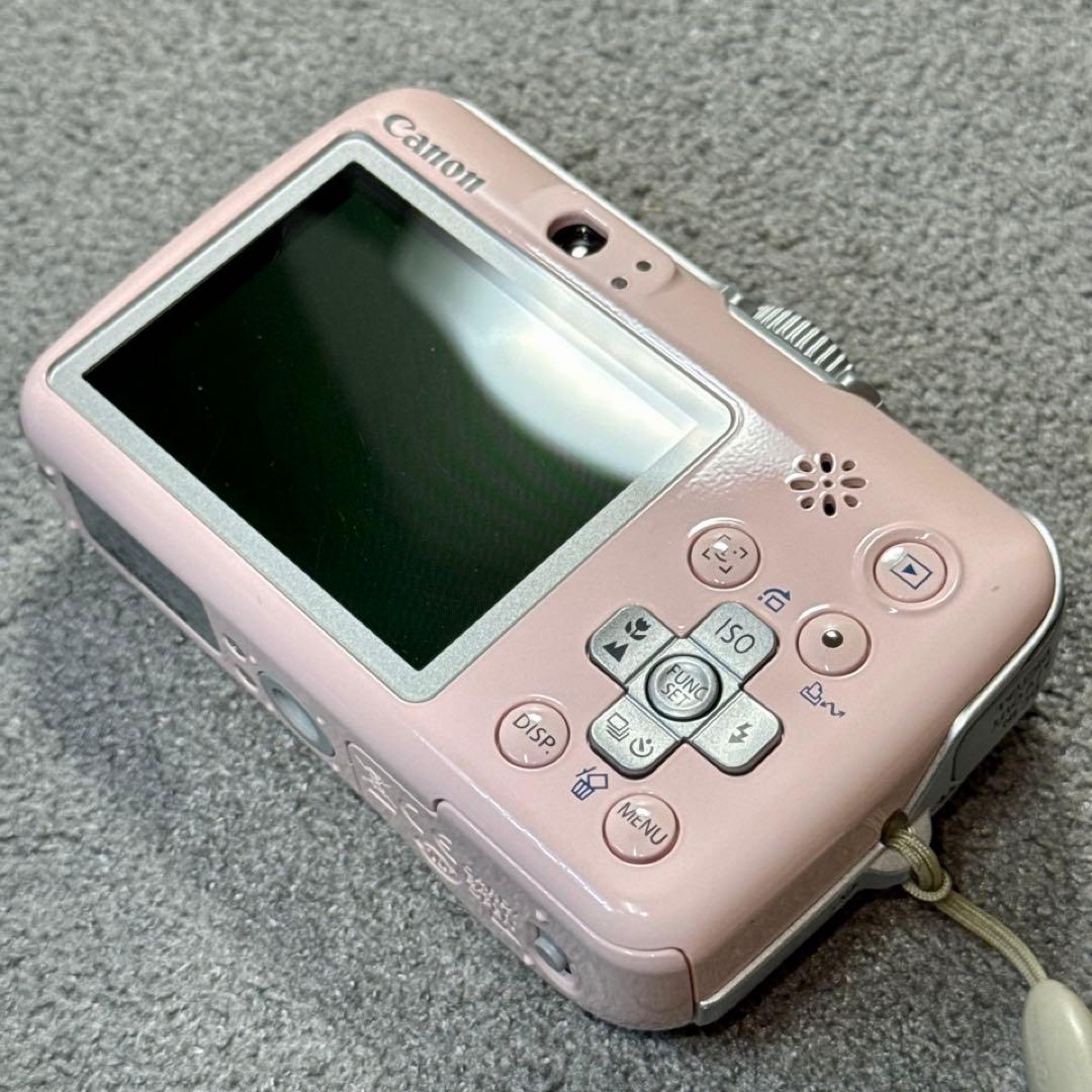 ☆動作OK Canon Powershot E1 乾電池式 ピンク