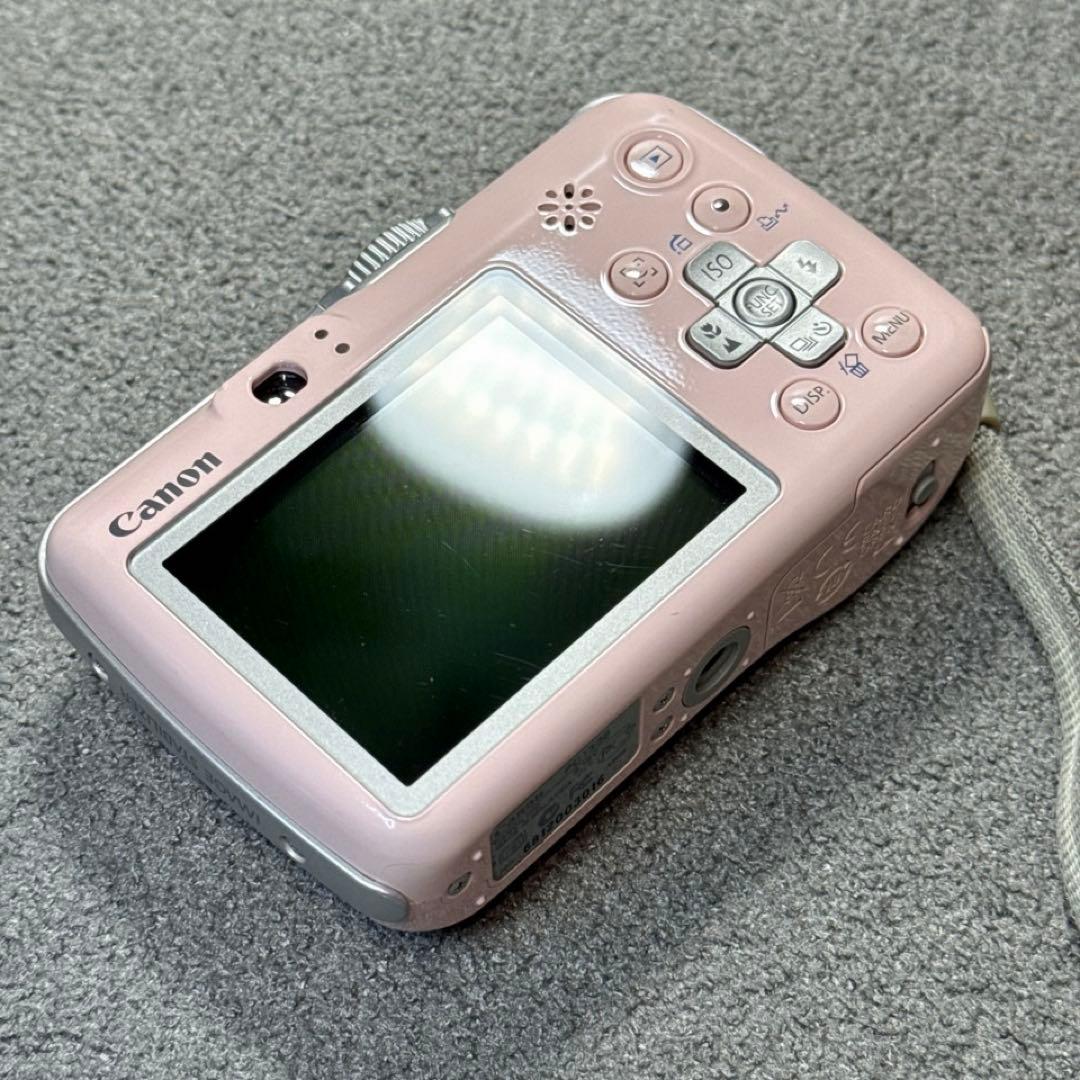 ☆動作OK Canon Powershot E1 乾電池式 ピンク