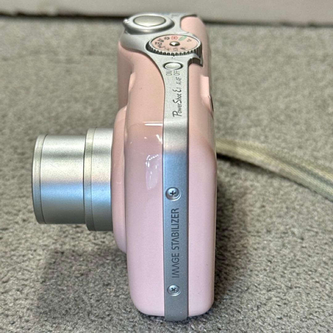 ☆動作OK Canon Powershot E1 乾電池式 ピンク