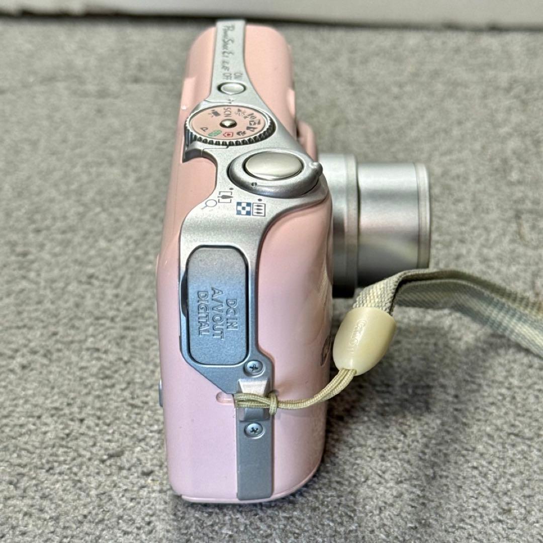 ☆動作OK Canon Powershot E1 乾電池式 ピンク