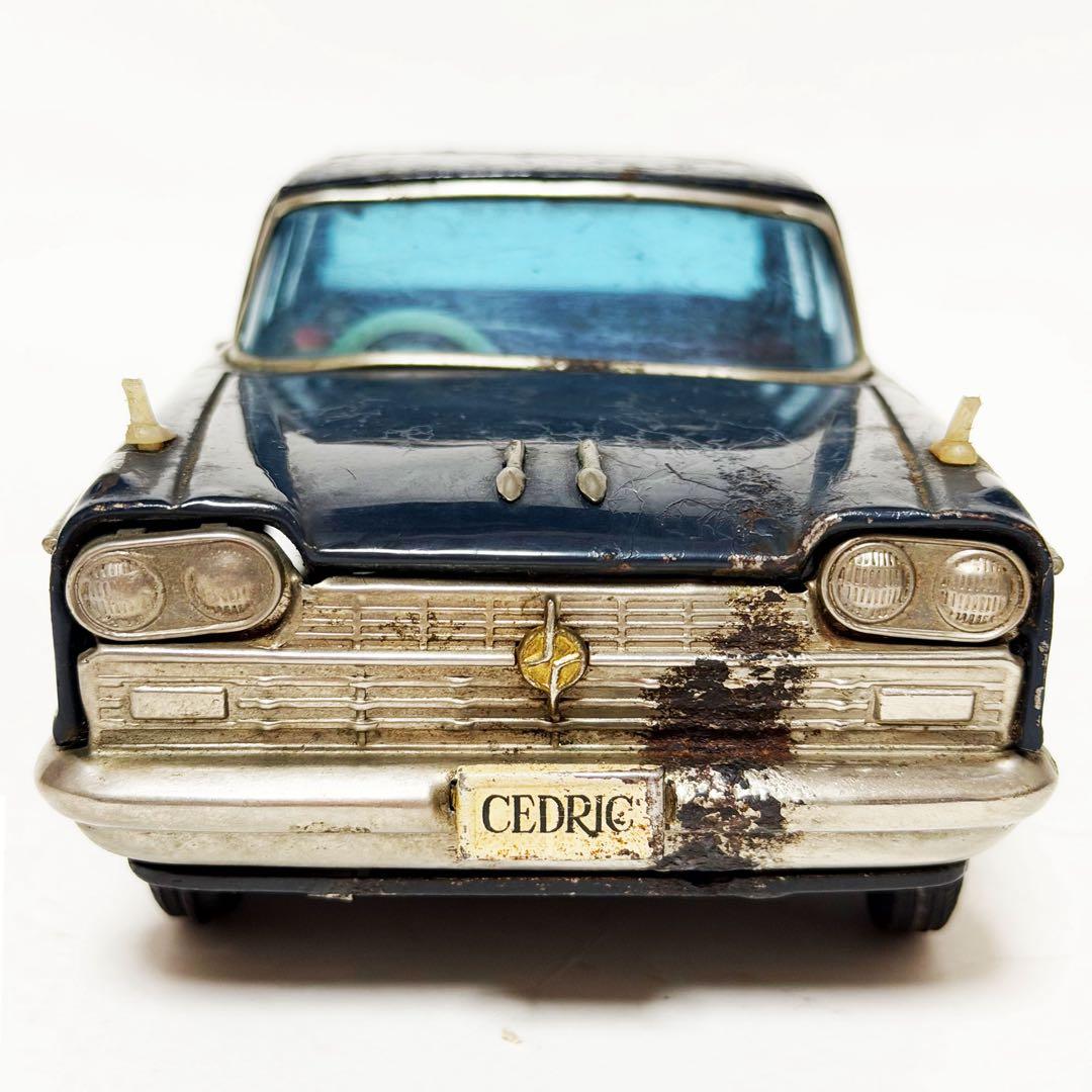 ■1962年型ニッサン セドリックカスタム ヴィンテージブリキ玩具■ダメージあり
