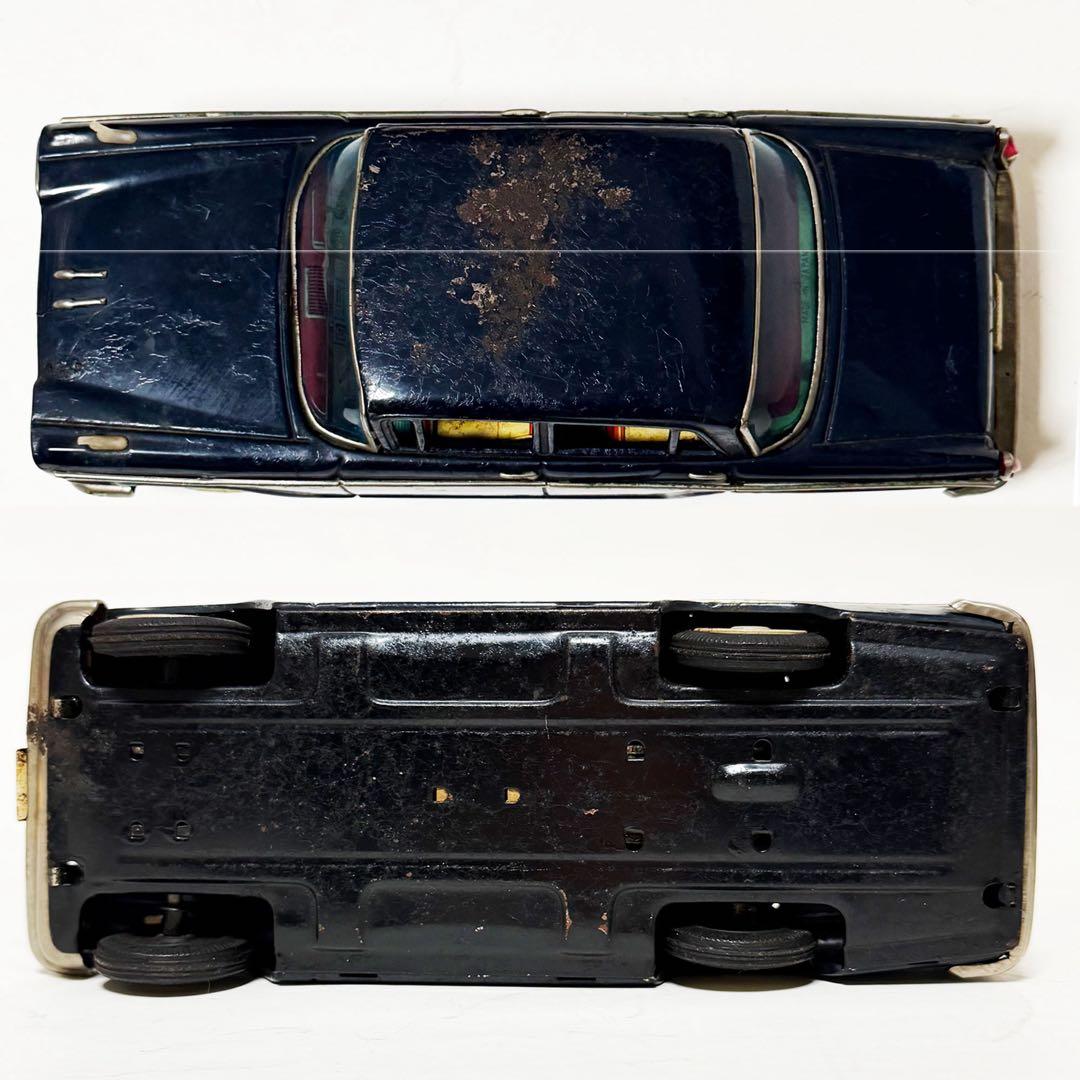 ■1962年型ニッサン セドリックカスタム ヴィンテージブリキ玩具■ダメージあり