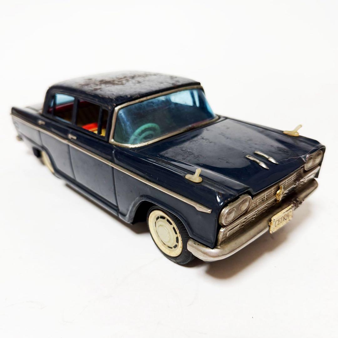 ■1962年型ニッサン セドリックカスタム ヴィンテージブリキ玩具■ダメージあり