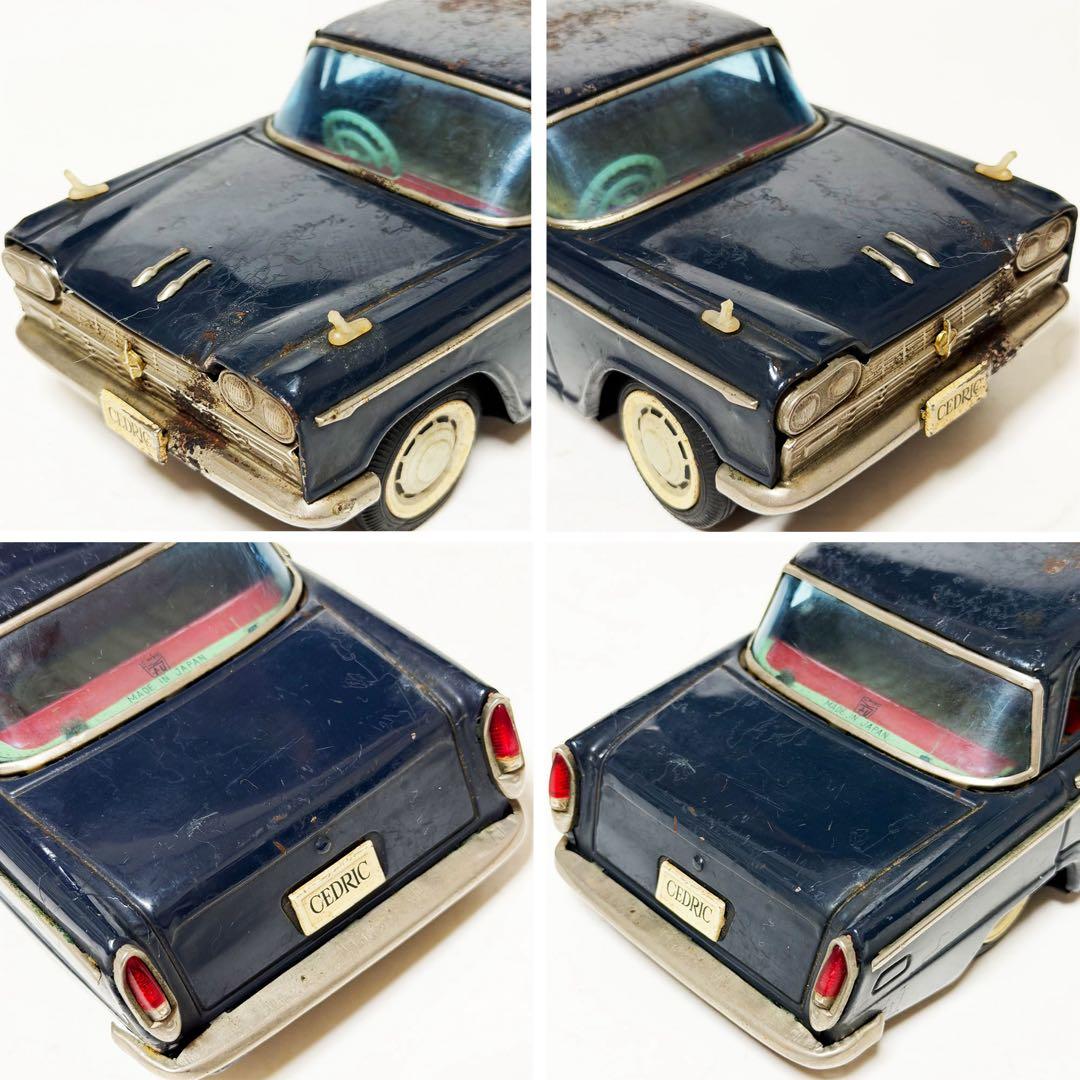 ■1962年型ニッサン セドリックカスタム ヴィンテージブリキ玩具■ダメージあり