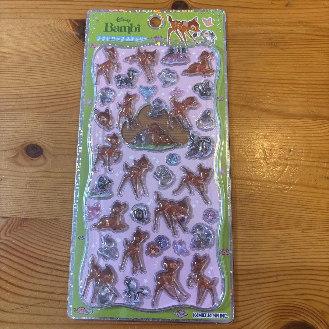 正規品　プチドロップステッカー、うるちゅる、ディズニー5種101匹プーさんなど