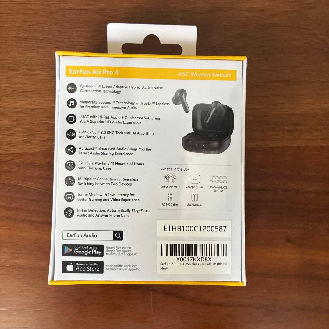 新品未開封　EarFun Air Pro 4