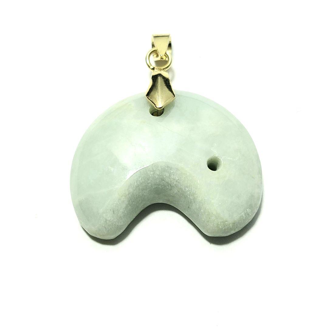 糸魚川翡翠:ペンダントトップ:金具(SV925)付き　PT0036