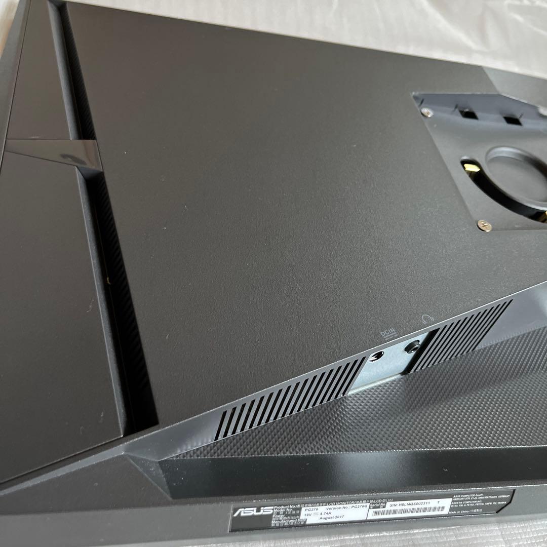 ASUS ゲーミングモニター SWIFT PG279Q WQHD 165Hz