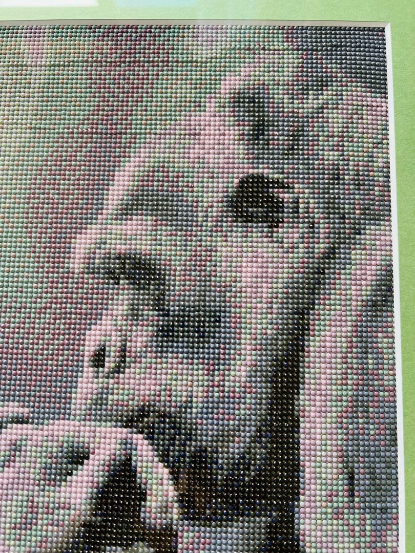 ダイヤモンドアート 額付き 完成品 インテリア ハンドメイド キラキラ 壁掛け