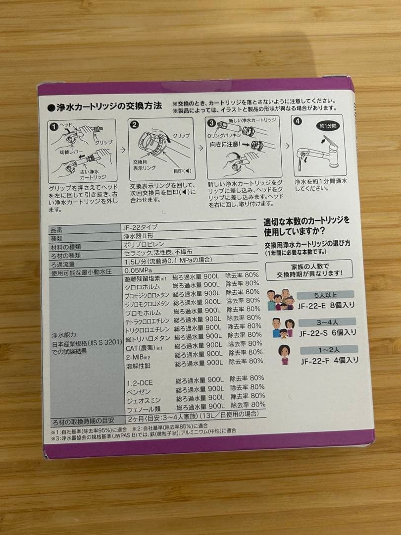 LIXIL INAX 浄水器カートリッジ JF-22