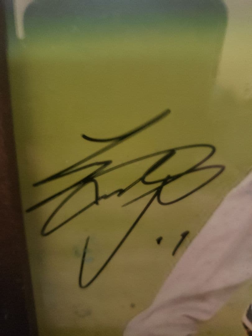 入手困難！★世界のスーパースター★大谷翔平直筆サイン入り、大型フォト！