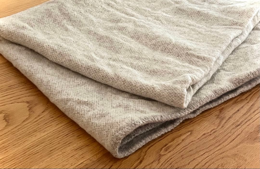 無印良品　薄手毛布